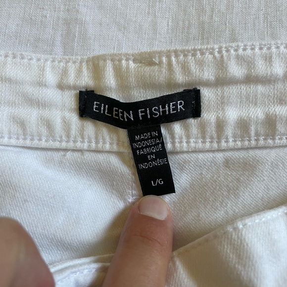 Eileen Fisher Wide Leg Jeans - Picture 3 of 4